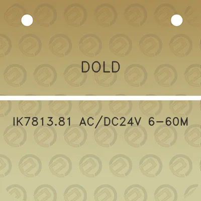 dold-ik781381-acdc24v-6-60m