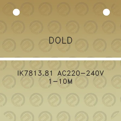 dold-ik781381-ac220-240v-1-10m