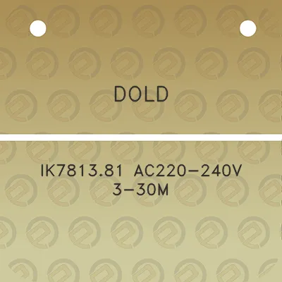 dold-ik781381-ac220-240v-3-30m