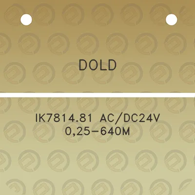 dold-ik781481-acdc24v-025-640m