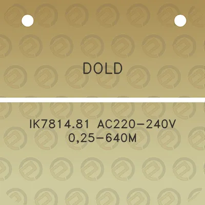 dold-ik781481-ac220-240v-025-640m