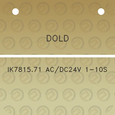 dold-ik781571-acdc24v-1-10s