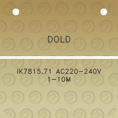 dold-ik781571-ac220-240v-1-10m