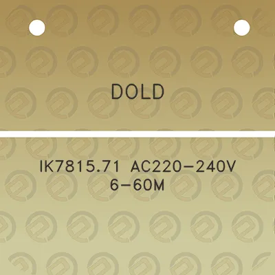 dold-ik781571-ac220-240v-6-60m