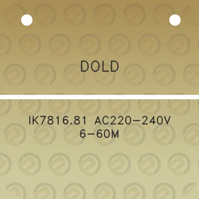 dold-ik781681-ac220-240v-6-60m