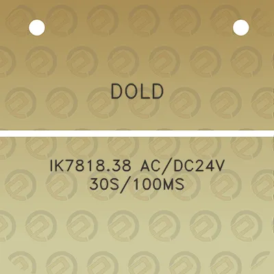 dold-ik781838-acdc24v-30s100ms