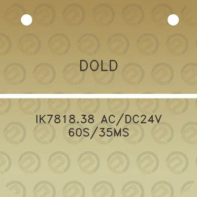 dold-ik781838-acdc24v-60s35ms