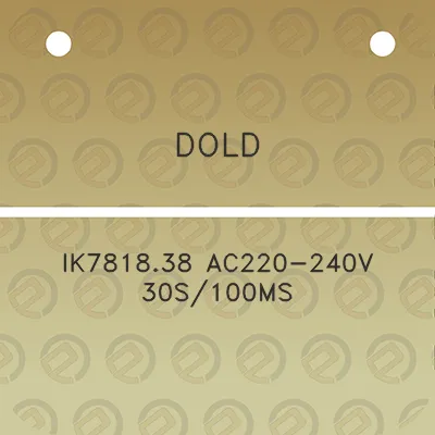 dold-ik781838-ac220-240v-30s100ms