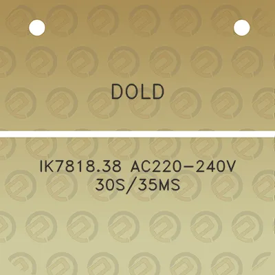 dold-ik781838-ac220-240v-30s35ms