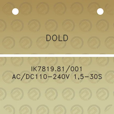 dold-ik781981001-acdc110-240v-15-30s