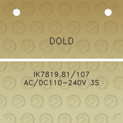 dold-ik781981107-acdc110-240v-3s