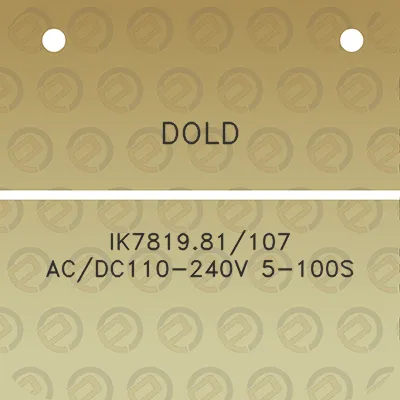 dold-ik781981107-acdc110-240v-5-100s