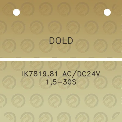 dold-ik781981-acdc24v-15-30s