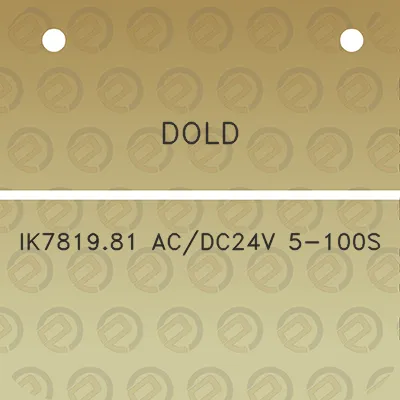 dold-ik781981-acdc24v-5-100s