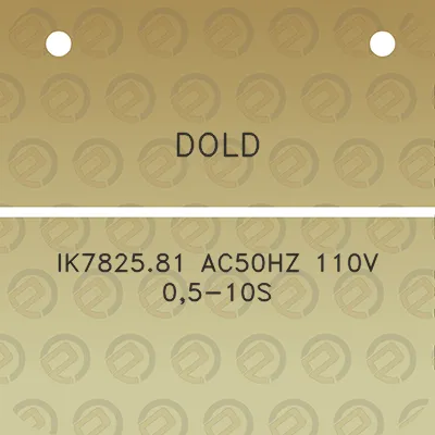 dold-ik782581-ac50hz-110v-05-10s