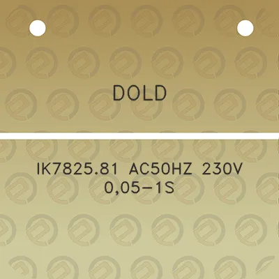 dold-ik782581-ac50hz-230v-005-1s