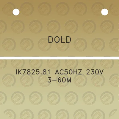 dold-ik782581-ac50hz-230v-3-60m