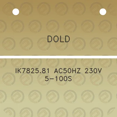 dold-ik782581-ac50hz-230v-5-100s