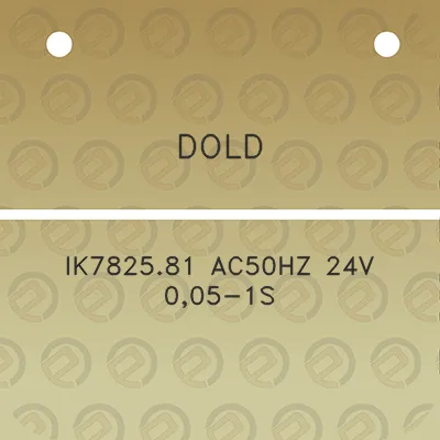 dold-ik782581-ac50hz-24v-005-1s