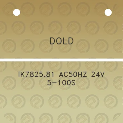 dold-ik782581-ac50hz-24v-5-100s