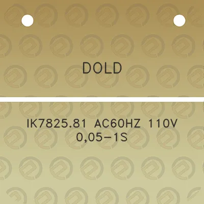 dold-ik782581-ac60hz-110v-005-1s