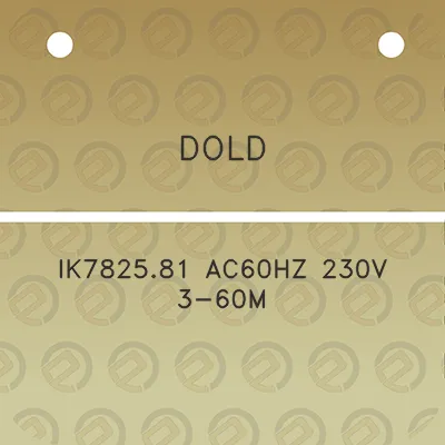 dold-ik782581-ac60hz-230v-3-60m