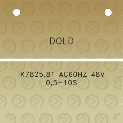 dold-ik782581-ac60hz-48v-05-10s