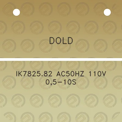 dold-ik782582-ac50hz-110v-05-10s