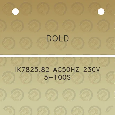 dold-ik782582-ac50hz-230v-5-100s