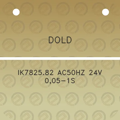 dold-ik782582-ac50hz-24v-005-1s