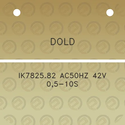 dold-ik782582-ac50hz-42v-05-10s