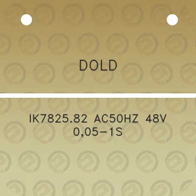 dold-ik782582-ac50hz-48v-005-1s