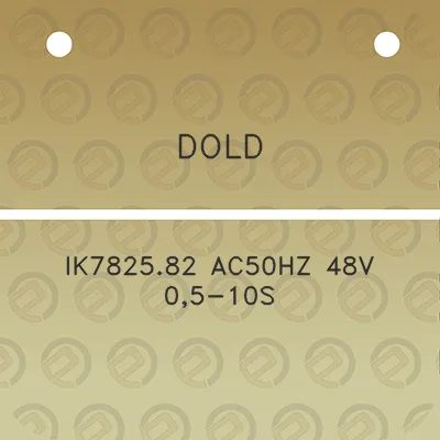 dold-ik782582-ac50hz-48v-05-10s