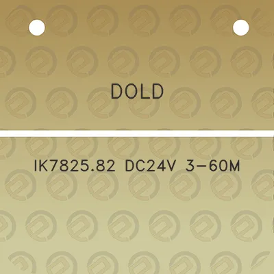 dold-ik782582-dc24v-3-60m