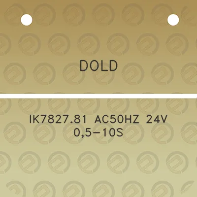 dold-ik782781-ac50hz-24v-05-10s