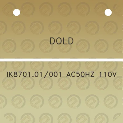 dold-ik870101001-ac50hz-110v