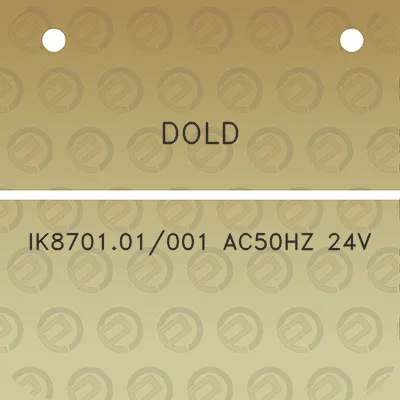 dold-ik870101001-ac50hz-24v