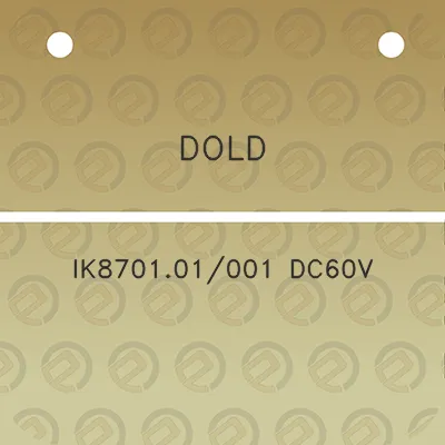 dold-ik870101001-dc60v