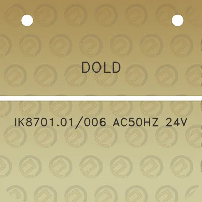 dold-ik870101006-ac50hz-24v