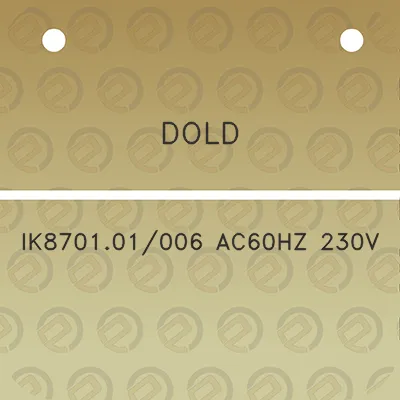 dold-ik870101006-ac60hz-230v