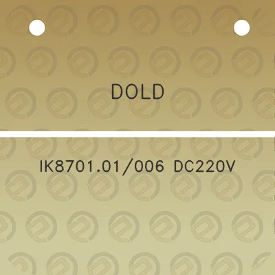 dold-ik870101006-dc220v