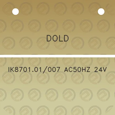 dold-ik870101007-ac50hz-24v