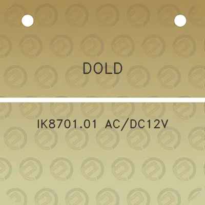 dold-ik870101-acdc12v