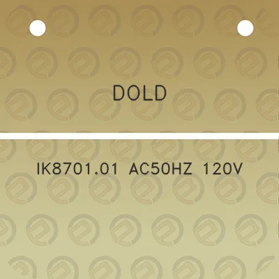 dold-ik870101-ac50hz-120v