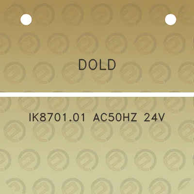 dold-ik870101-ac50hz-24v