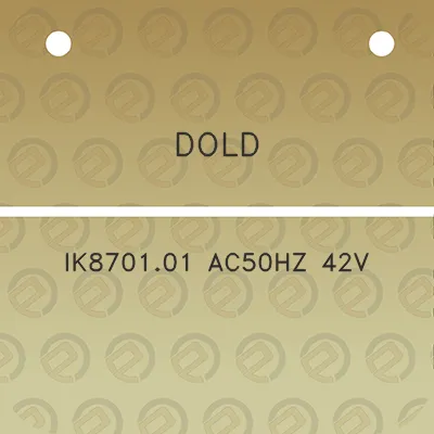 dold-ik870101-ac50hz-42v