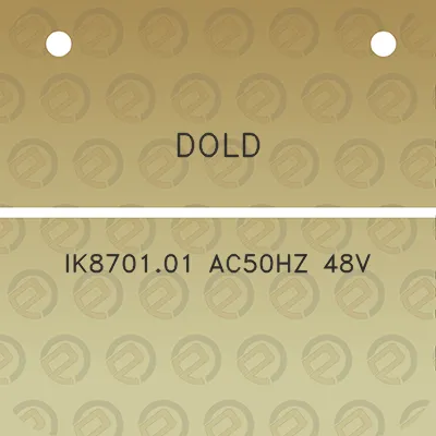 dold-ik870101-ac50hz-48v