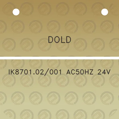 dold-ik870102001-ac50hz-24v