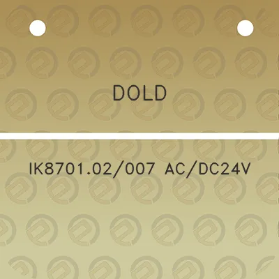 dold-ik870102007-acdc24v