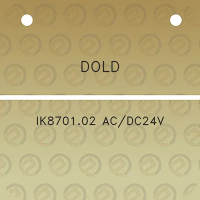 dold-ik870102-acdc24v